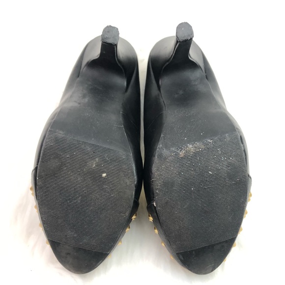 Olsenboye Otango 7.5 black studded toe heels - Picture 7 of 8
